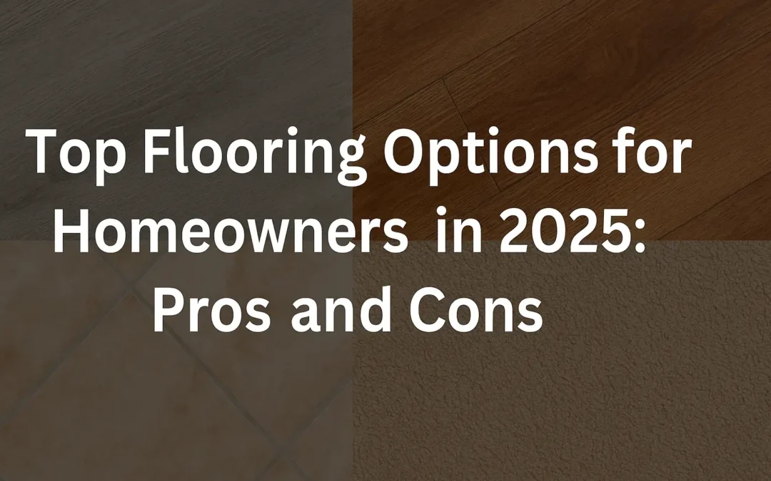 Top Flooring Options for Homeowners in 2025: Pros and Cons