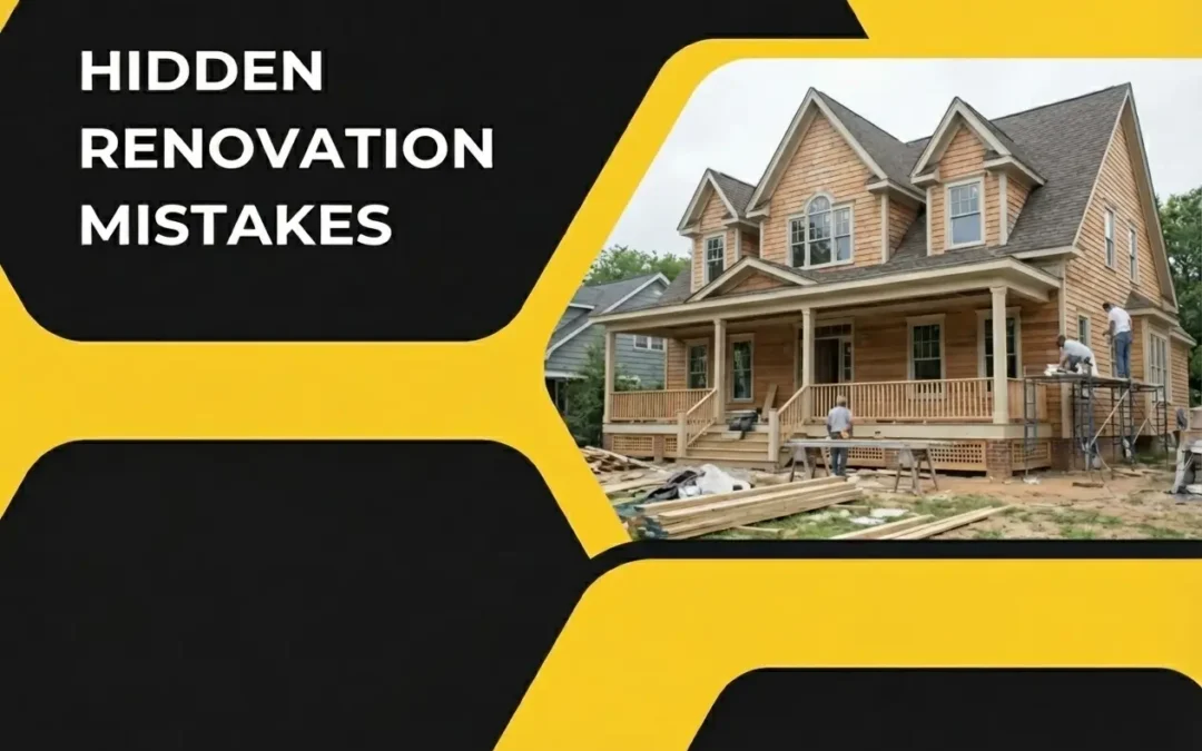Hidden Renovation Mistakes Homeowners in Raleigh Often Make (And How to Avoid Them)