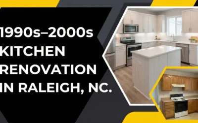 What I Find Inside Almost Every 1990s–2000s Kitchen in Raleigh  And What It Really Takes to Fix It Right