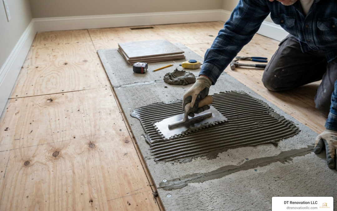 best subfloor for tile