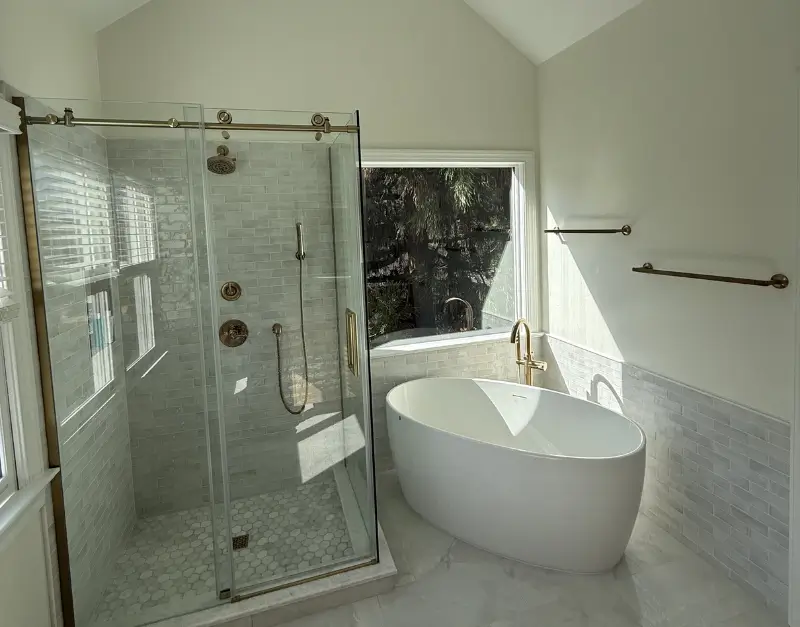 Bright Spa-Inspired Master Bathroom
